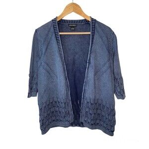 Lauren Michelle 100% Cotton 3/4 sleeves Cardigan